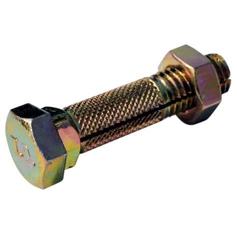 slotted bolts and nuts.